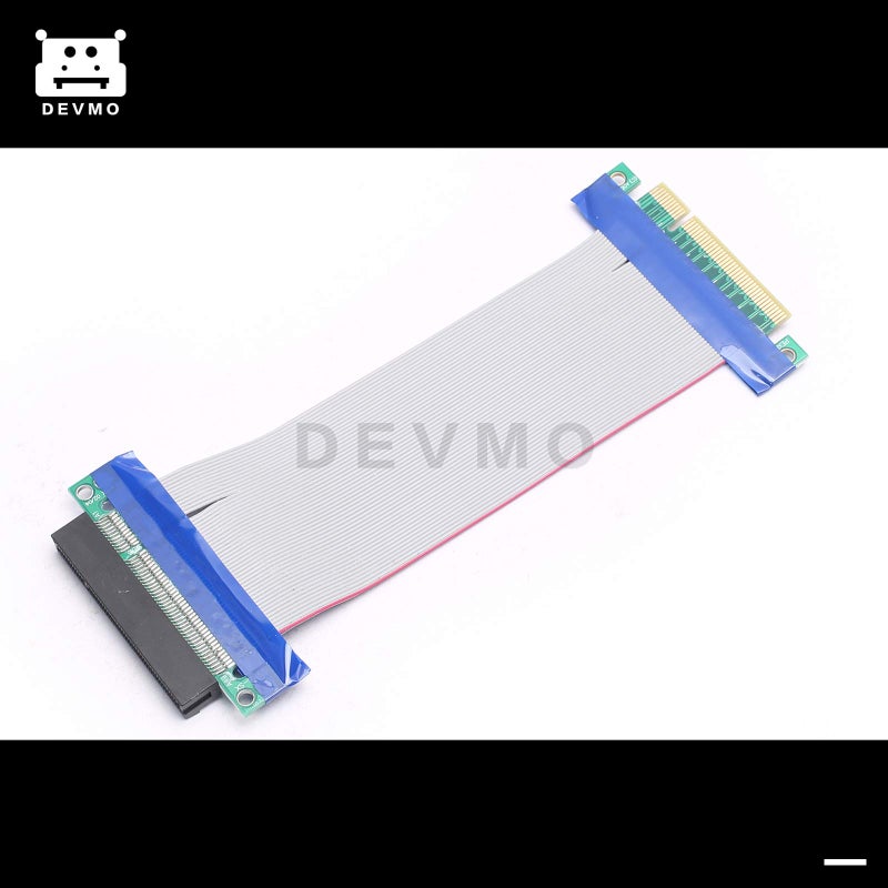 DEVMO PCI-Express 8X Riser Cable Premium PCI-E Port Extension Extender Card 19CM - Image 3